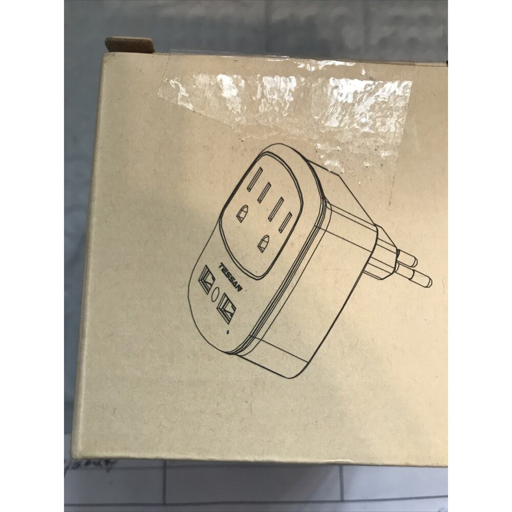 Tessan TS-AP2U-EU Travel Adapter Plug Type C